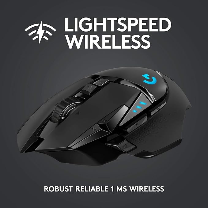 Logitech G502 Lightspeed Wireless Gaming Mouse - Image 2