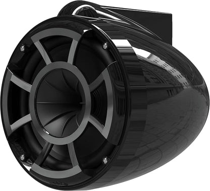 wet sounds Rev 8 Black V2 Revolution Series 8" Black Tower Speakers w/Swivel - Image 4