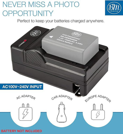 BM Premium DMW-BMB9 Battery Charger - Image 2