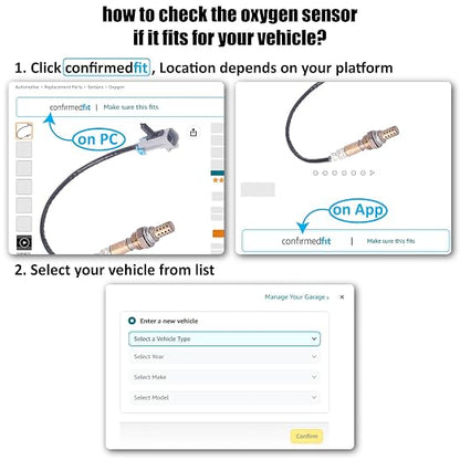 Oxygen Sensor Upstream Downstream Compatible - Image 4