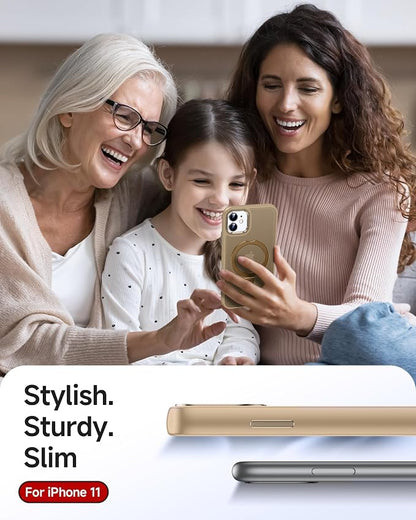 LeYi for iPhone-11 Case Gold, - Image 6