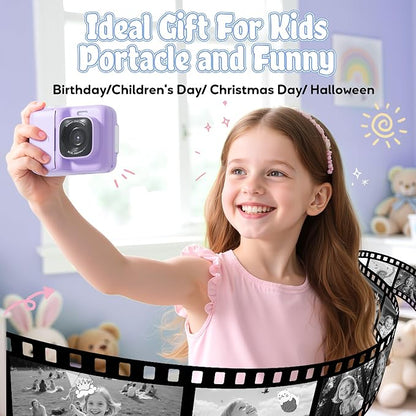Kids Camera, 1080P Instant Digital Print Camera - Image 9