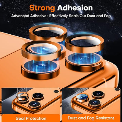 for iPhone 17 Pro/iPhone 17 Pro Max Camera Lens Protector, Tempered Glass - Image 2