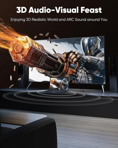 Highwings 4K HDMI Cable 6.6FT/2m - Image 7