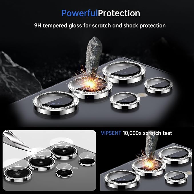 For Samsung Galaxy S25 Ultra Camera Lens Protector, Individual Lens Protector - Image 2