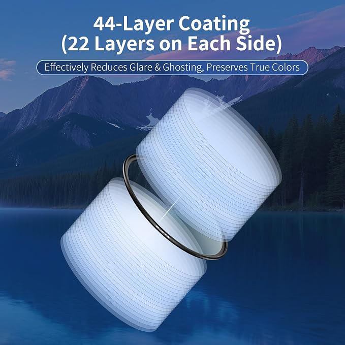 JJC 52mm Ultra-Low Reflectivity UV Filter Lens Protection - Image 5