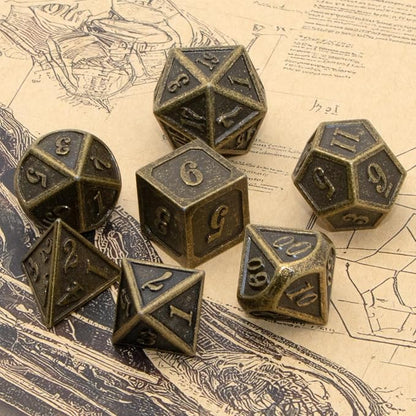 Metal Dice Set, HNCCESG Polyhedral D&D Dice - Image 9