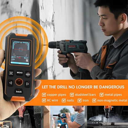 Stud Finder Wall Scanner, 5-in-1 Wall Detector - Image 7