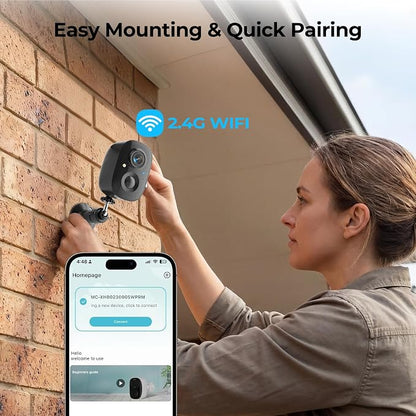 Security Cameras Wireless Outdoor 2K WiFi Wireless Camera Battery Powered - Image 8