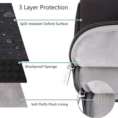 Voova Laptop Bag 15.6 Inch, Waterproof Computer Sleeve Carrying Case - Image 3