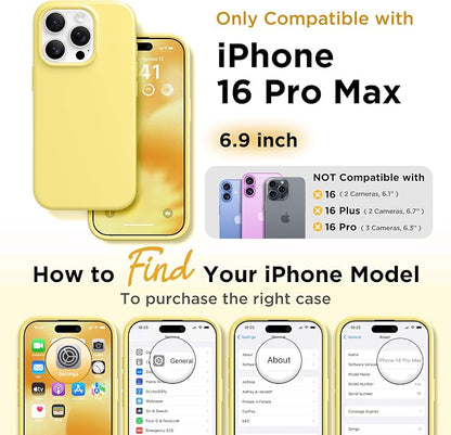 GolbinBox Magnetic for iPhone 16 Pro Max Case, Compatible - Image 2