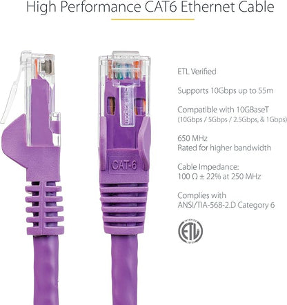 StarTech 6ft CAT6 Ethernet Cable - Image 2