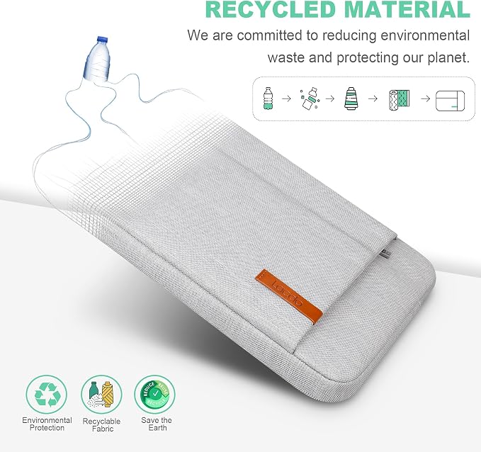 Lacdo Laptop Sleeve Case for 15 inch New MacBook Air M4 A3241 2025, M3 A3114 - Image 2