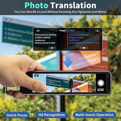 Scan Pen Translator for 142 Languages, Instant 2-Way Voice & Text Translation - Image 5