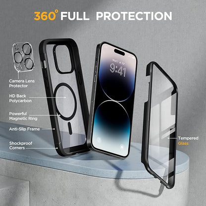 Miracase Glass Series Designed for iPhone 14 Pro Max Case 6.7 Inch, Upgrade - Image 2