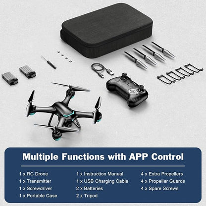 Drone with 1080P Camera, Remote Control Quadcopter with Gesture Selfie - Image 6