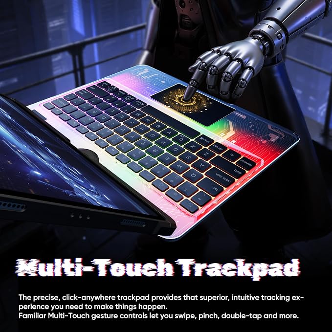 KITONE Transparent Case with Wireless Keyboard only - Image 6