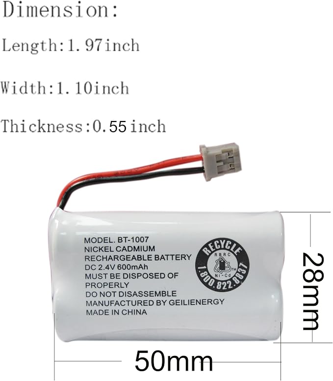 GEILIENERGY BBTY0651101 Battery Compatible - Image 3
