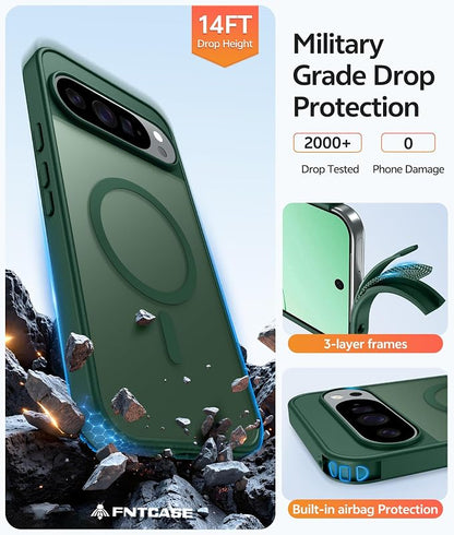 FNTCASE for Google Pixel 10 Pro Case: for Pixel 10 Case Translucent Matte Cases - Image 5
