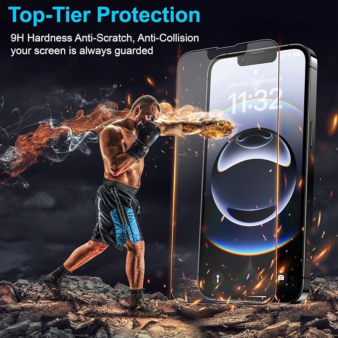Mothca 2 Pack Matte Glass Screen Protector - Image 6