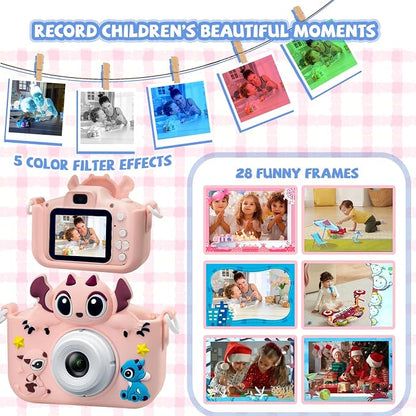 Kids Camera Toddler Digital Camera Little Girls Toy Camera - Image 3