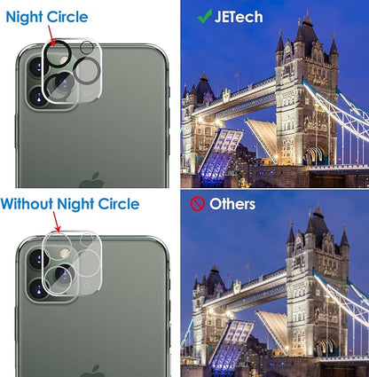 JETech Camera Lens Protector for iPhone 11 Pro Max 6.5-Inch and iPhone 11 Pro - Image 6