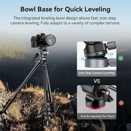SmallRig Video Head with Leveling Base, Quick Release Plate - Image 2
