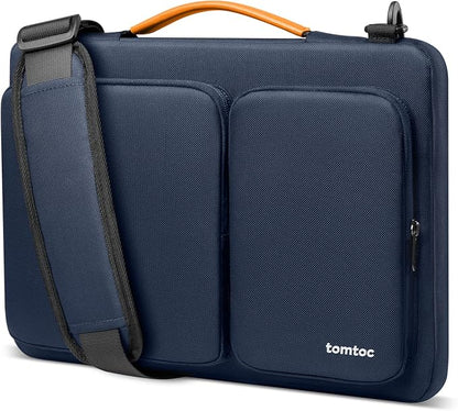 tomtoc Laptop Shoulder Bag for 14 Inch MacBook Pro M4/M3/M2/M1 Pro/Max 2024-2021 by tomtoc