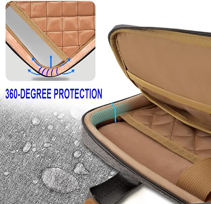 ZINZ Slim Expandable Laptop Case 13 Inch Sleeve Upgraded Protective Durable - Image 3