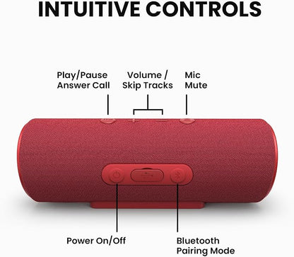 Cleer Scene Wireless Bluetooth Speaker, Stereo Wireless Pairing, Waterproof IPX7 - Image 2