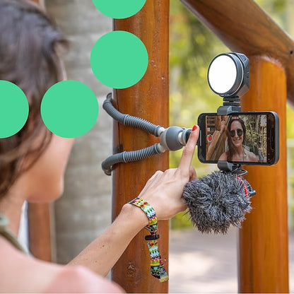 Joby Beamo Reel LED Light for Content Creator for Compact Mirrorless Cameras or - Image 6