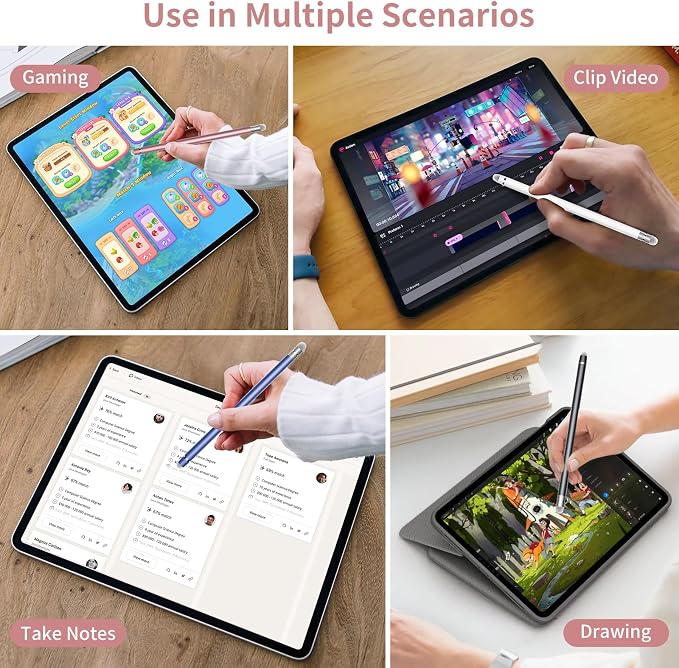 5 PCS Stylus Pen for Touchscreen, 2-in-1 High Precision, Sensitive Stylus Pen - Image 7