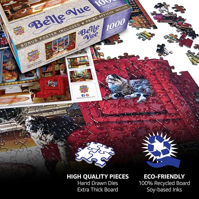 Baby Fanatics MasterPieces 300 Piece EZ Grip Jigsaw Puzzle - Image 5