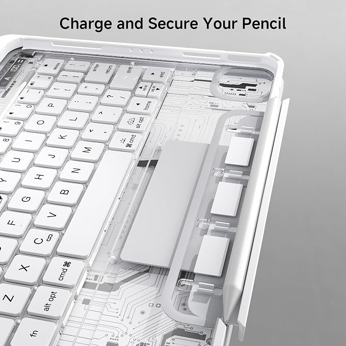 iPad Keyboard Case for iPad 10th Gen & 11th, Magic Wireless Keyboard - Image 7