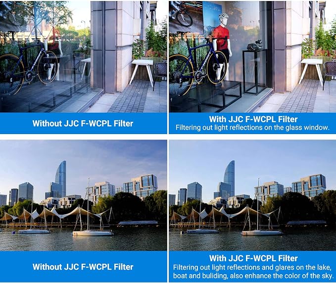 JJC Professional 52mm Circular Polarizer Polarizing Filter HD 18-Layer CPL - Image 3