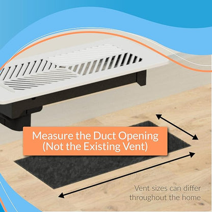 Flair Smart Register Supply Vent 8x10, AC Vent Cover - Image 4
