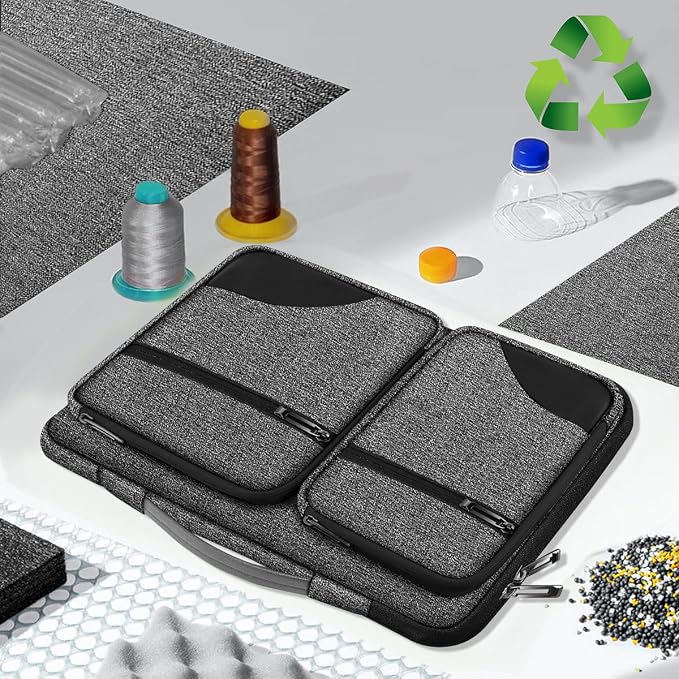 ZINZ Laptop Case 15 15.6 16 inches Sleeve Slim Briefcase Spill-Resistant Handbag - Image 6