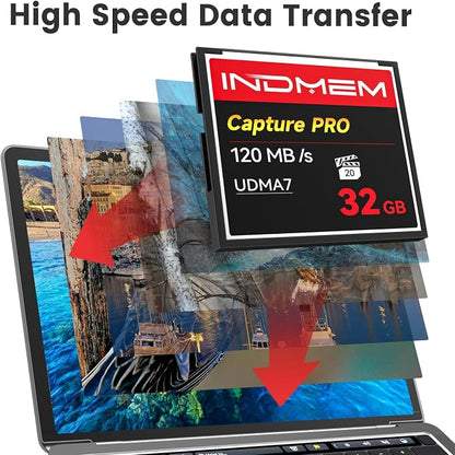CF Card 32GB, CF Memory Card High Speed UDMA Camera Cards Designed - Image 4
