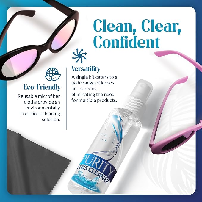 Purity Eyeglass Lens Cleaner Kit - Image 7