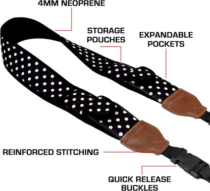 USA Gear TrueSHOT Camera Strap Neoprene Camera Straps - Image 4