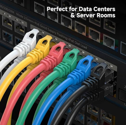 Cable Matters 10Gbps Snagless Short Cat 6 Ethernet Cable - 2ft - Image 8