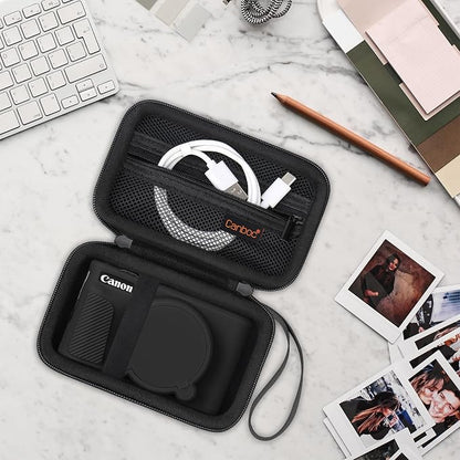 Canboc Case for Canon PowerShot SX740/SX730, Hard Carrying Case + Soft Silicone - Image 8