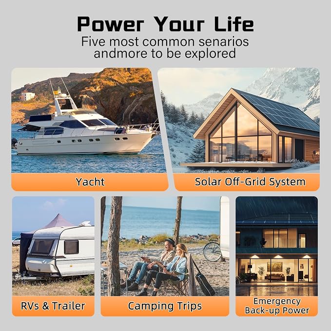 4 PCS 12V 100Ah LiFePO4 Lithium Battery MAX PLUS, Built-in 110A BMS & Bluetooth - Image 5