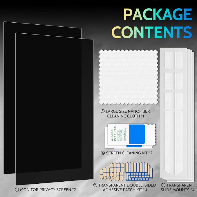 23.6 Inch Privacy Screen for Computer Monitor 16:9 Aspect Ratio, Eye Protection - Image 8
