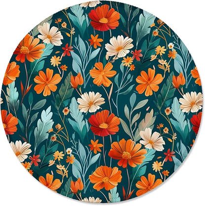 ITNRSIIET Round Mouse Pad with Stitched Edge Premium-Textured Waterproof by +ITNRSIIET