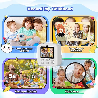 masterbee Kid Camera Instant Print Photo, Birthday Gifts - Image 3