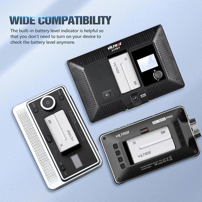 VILTROX NP-F750 Battery 2 Packs, Replacement - Image 6