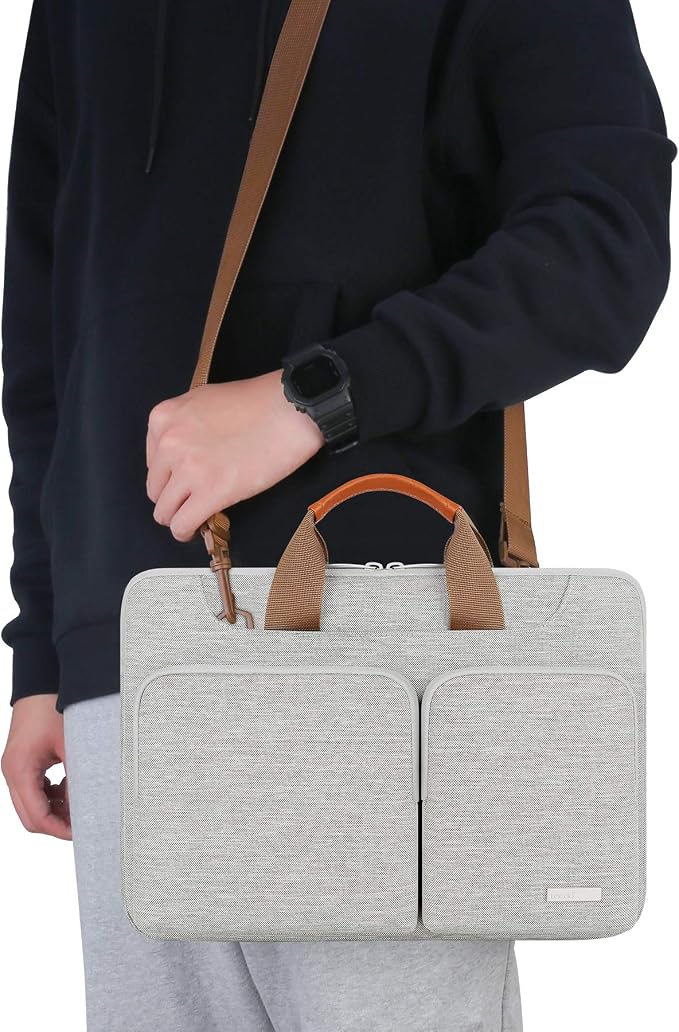 Lacdo 17 17.3 Inch Laptop Bag Women Men Sleeve Case - Image 6