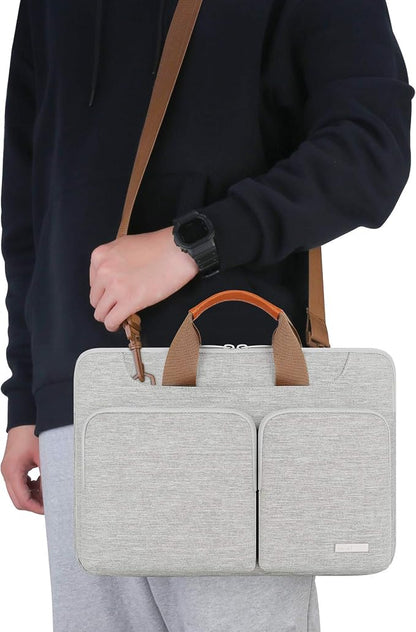 Lacdo 17 17.3 Inch Laptop Bag Women Men Sleeve Case - Image 6