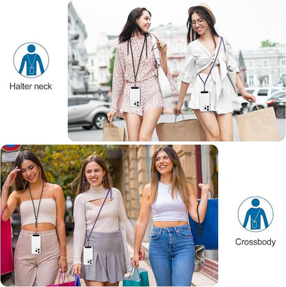 takyu Phone Lanyard, 2 Pack Adjustable Cell Phone Lanyard Crossbody Neck Strap - Image 6